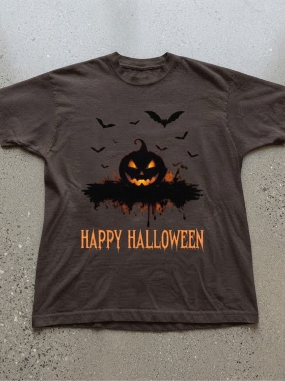 Spooky Jack-o'-lantern Graphic Halloween Gildan Shirt